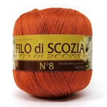 Пряжа Filo Di Scozia №8 50г, 340м, 100%мерсеризованный хлопок (цена за 1 шт)