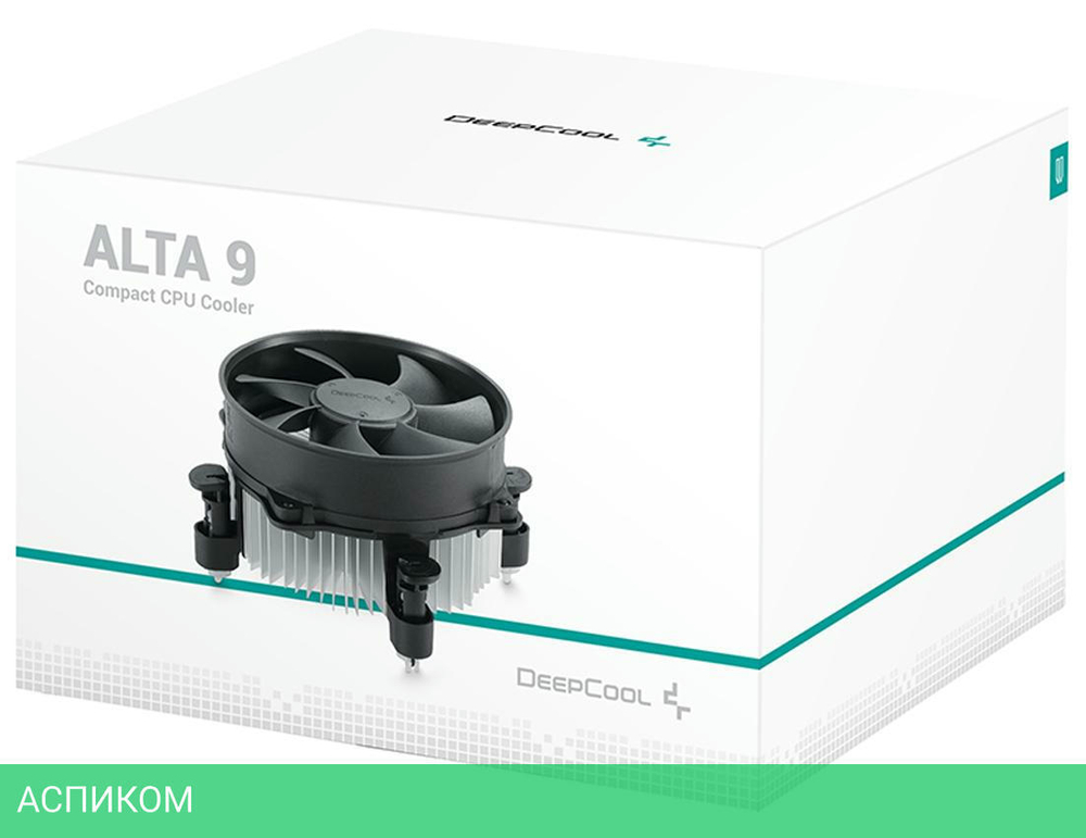Кулер для процессора DeepCool ALTA 9 PWM 1700 65W черный (DP-ICAP-AT9-17)