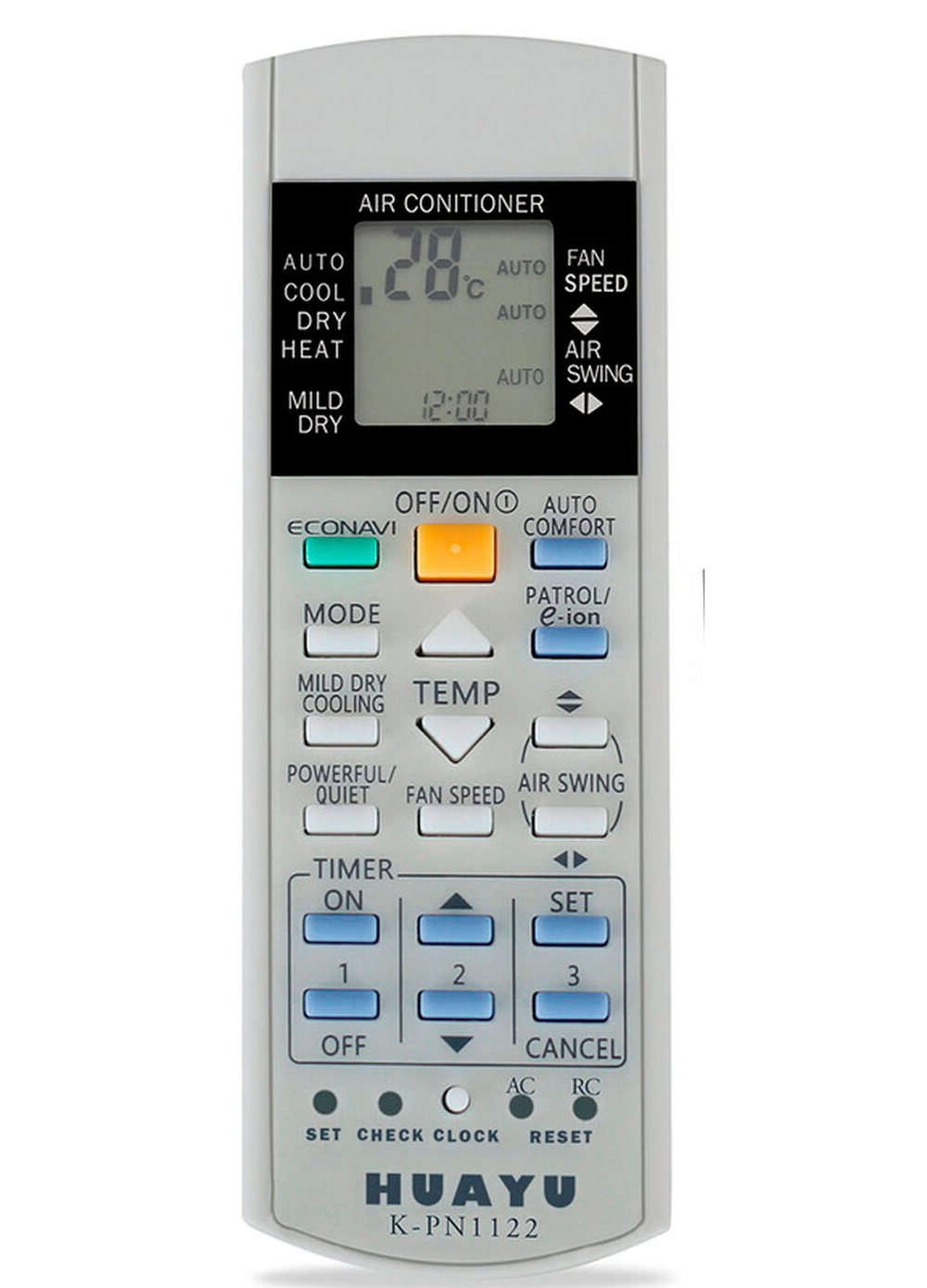 Универсальный пульт для кондиционеров PANASONIC K-PN1122