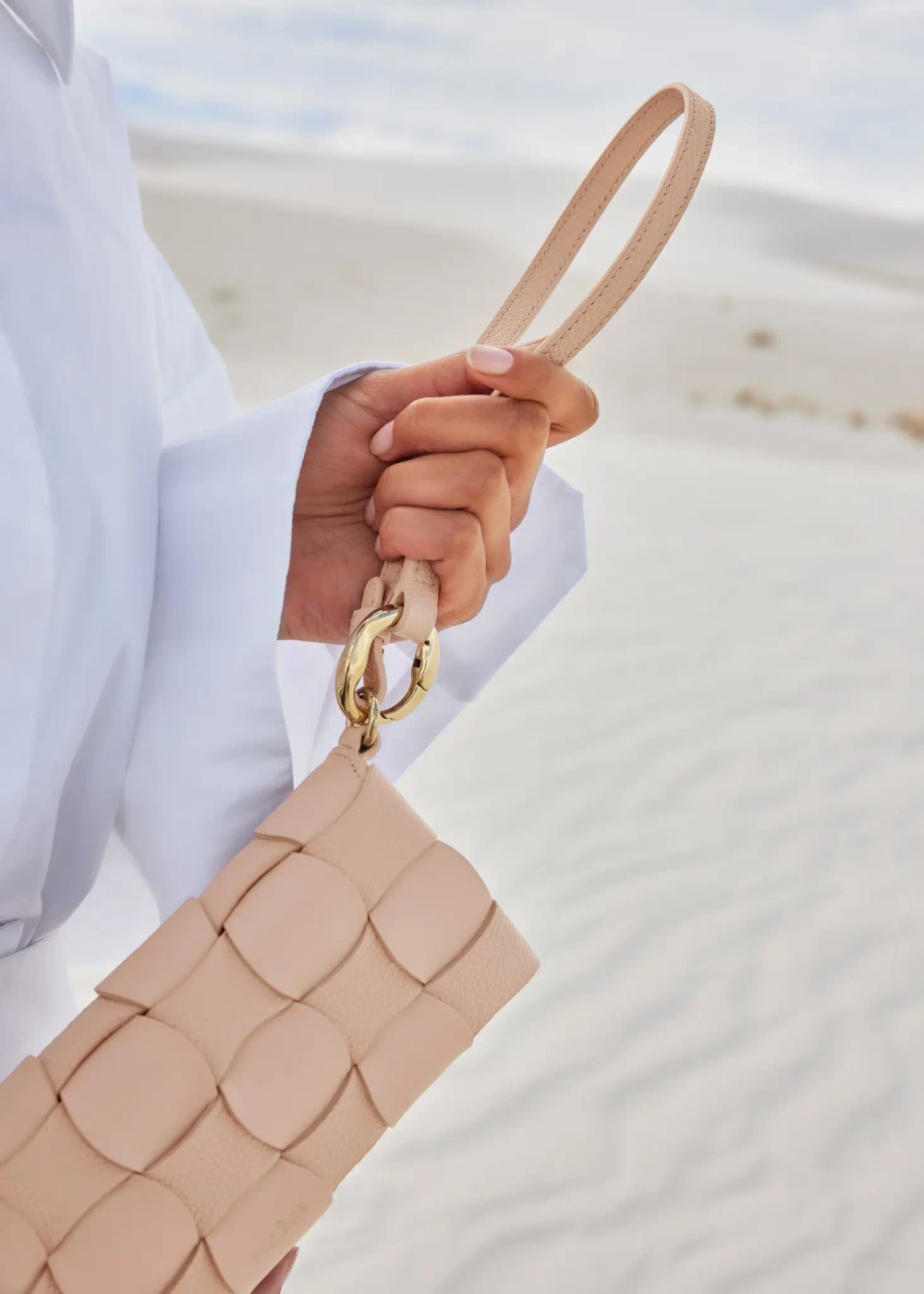 POLENE СУМКА NEITI, СВЕТЛО-БЕЖЕВЫЙ