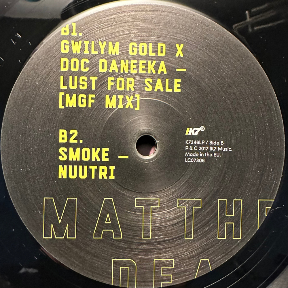 Matthew Dear - DJ-Kicks 2LP+CD (Европа 2017г.)