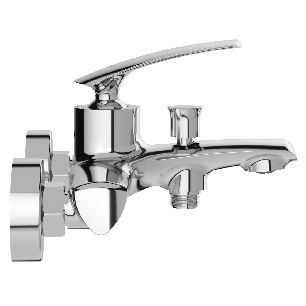 Смеситель для ванны с душем STWORKI Гётеборг S03100CR хром