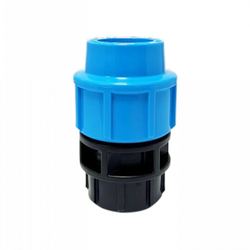 Муфта комбинированная полипропиленовая Джилекс ПРО, с внутренней резьбой, 32 x 1" М