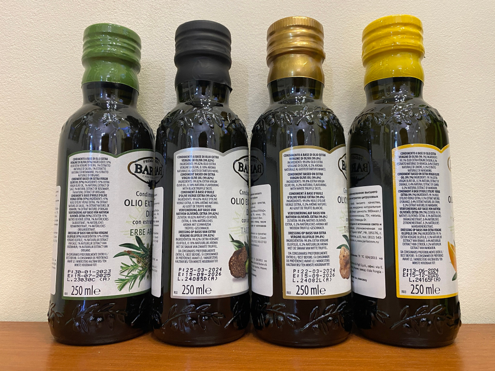 Масло оливковое BARBERA ТРЮФЕЛЬ БЕЛЫЙ Extra Virgin 250 мл Италия