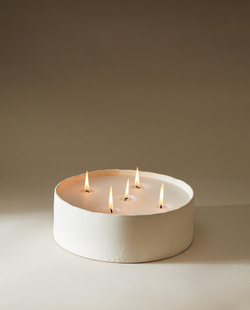 Декоративная свеча Zara Home, 8х25х25 см, керамика, 2392/065