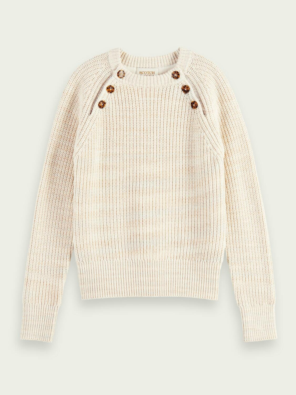 Джемпер Scotch&Soda Knitted raglan pullover 167936/0171