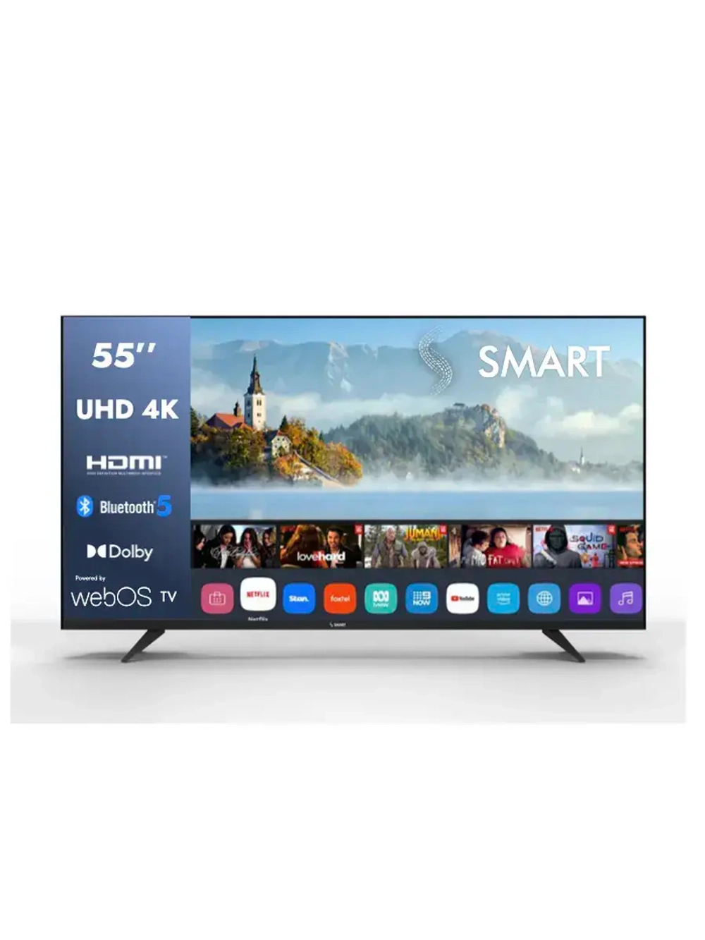 Телевизор Ssmart 55 диагональ 55FSV22, UHD 4К