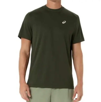 Теннисная футболка Asics Court Short Sleeve - vintage khaki