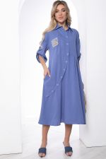 Платье "Индира" (джинс) П8535 LT Collection