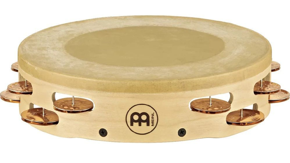 Тамбурин 10" Artisan Edition, Двухрядный, Джинглы Смешан Бронз, Кож Мембрана Meinl Ae-Mtah2Bo
