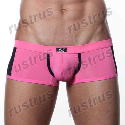 Мужские трусы хипсы розовые WANGJIANG WG00024