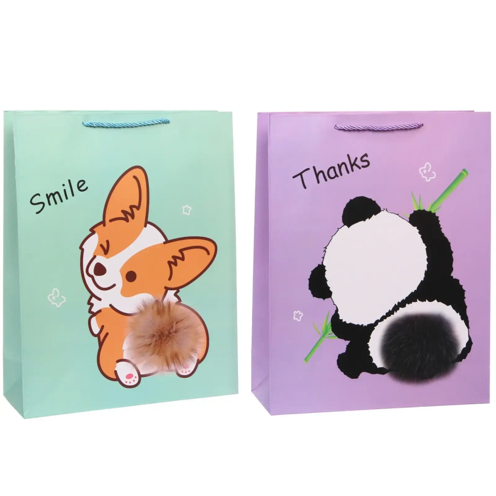 Пакет подарочный «Милашка» 31*40*12 см, микс