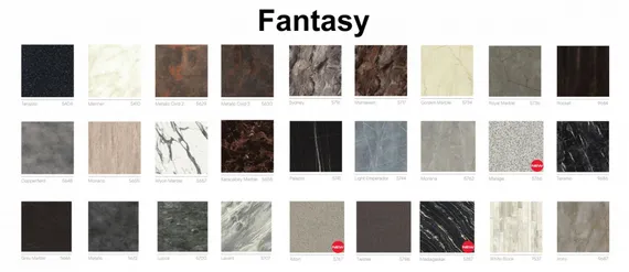 Стол Fuoz Werzalit Fantasy HPL, Ø60 см, верзалит сидней