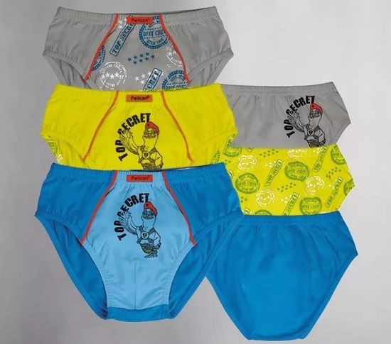 Трусы (3шт) для мальчиков PELICAN BUL 295