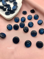 Пуговицы блузочные луна на ножке темно-синий