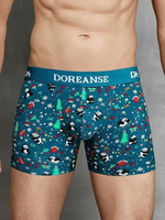 Мужские трусы-боксеры Doreanse Panda (Размер: L) (Цвет: изумрудный)