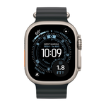 Умные часы Apple Watch Ultra 3 (2025) GPS + Cellular, 49mm, Natural Titanium Case with Black Ocean Band