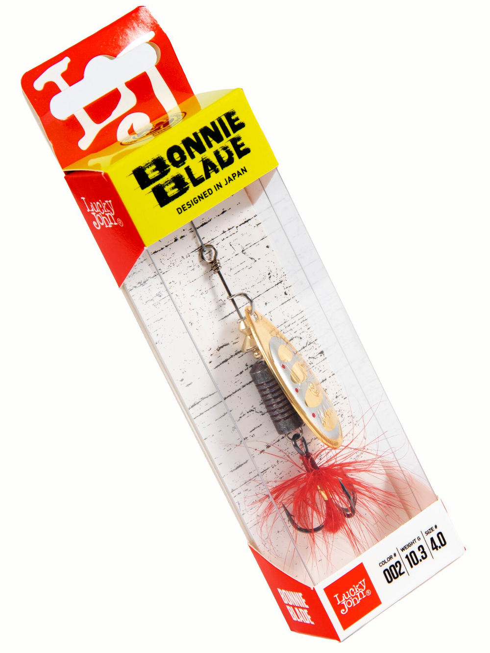 Блесна вращающаяся Lucky John BONNIE BLADE 4 10.3г 002 в блистере