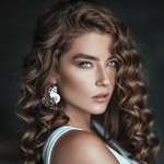 Ажур /  Ajour, earrings, Color