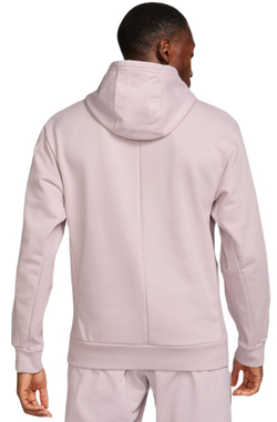 Мужская теннисная кофта Nike Court Fleece Tennis Hoodie - platinum violet/barely volt