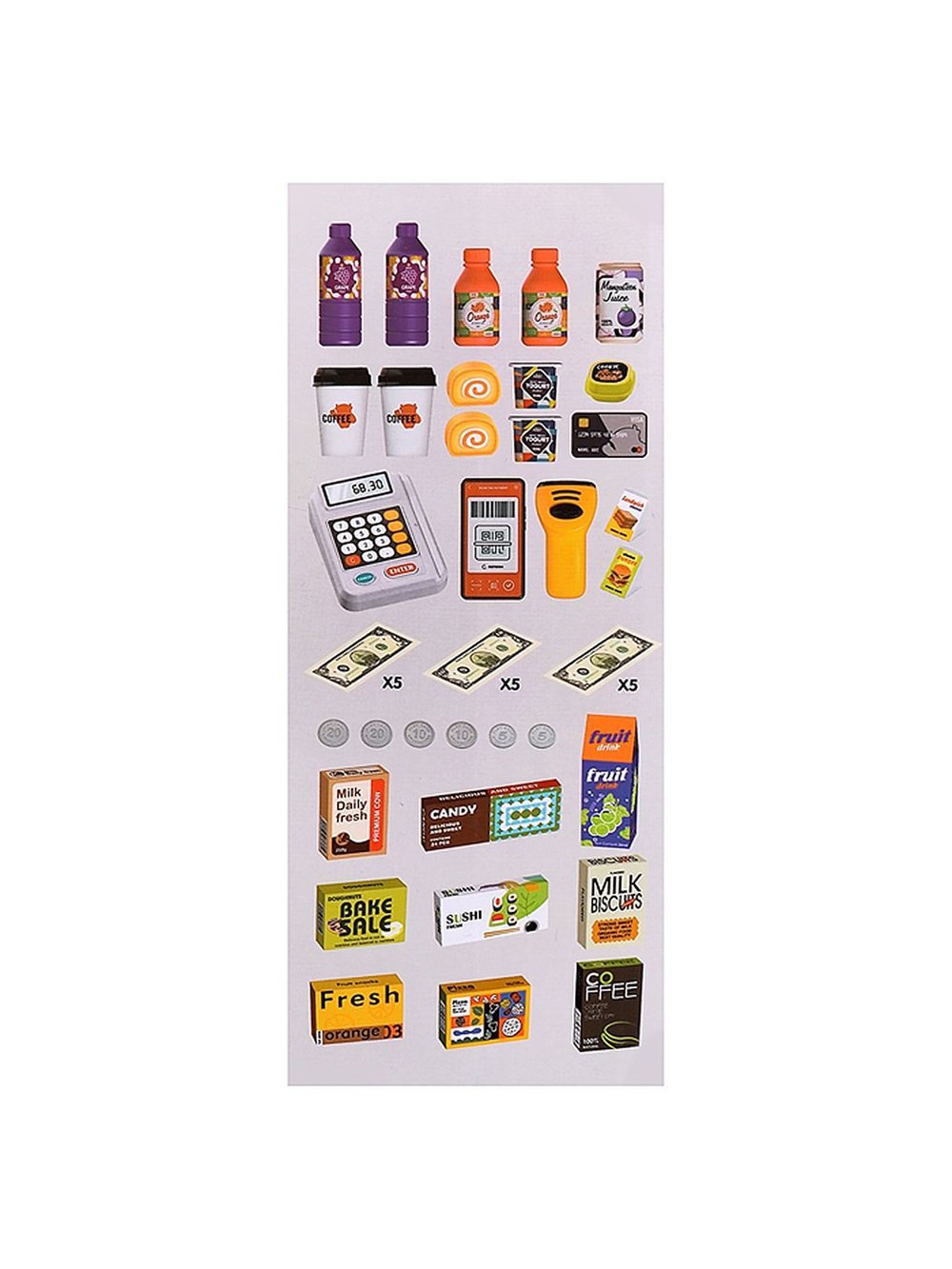 Игровой набор супермаркет Мини маркет (668-127)