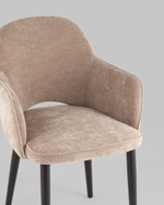 Стул Венера шенилл бежевый