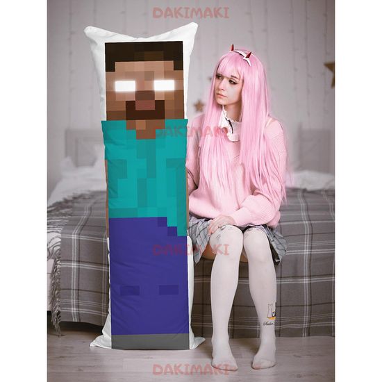 Дакимакура Херобрин Майнкрафт | Minecraft арт. 1219