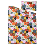 Комплект постельного белья IKEA MURREVA (МУРРЕВА), Двуспальный, Разноцветный, 200x230 / 50x80 см