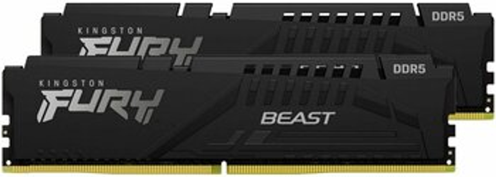 Оперативная память KINGSTON FURY Beast DDR5 64GB 5200MHz CL40 KF552C40BB2K2-64