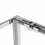 Душевой уголок Vincea Slim Soft VSR-1SS1012CL 120x100 стекло прозрачное/профиль хром