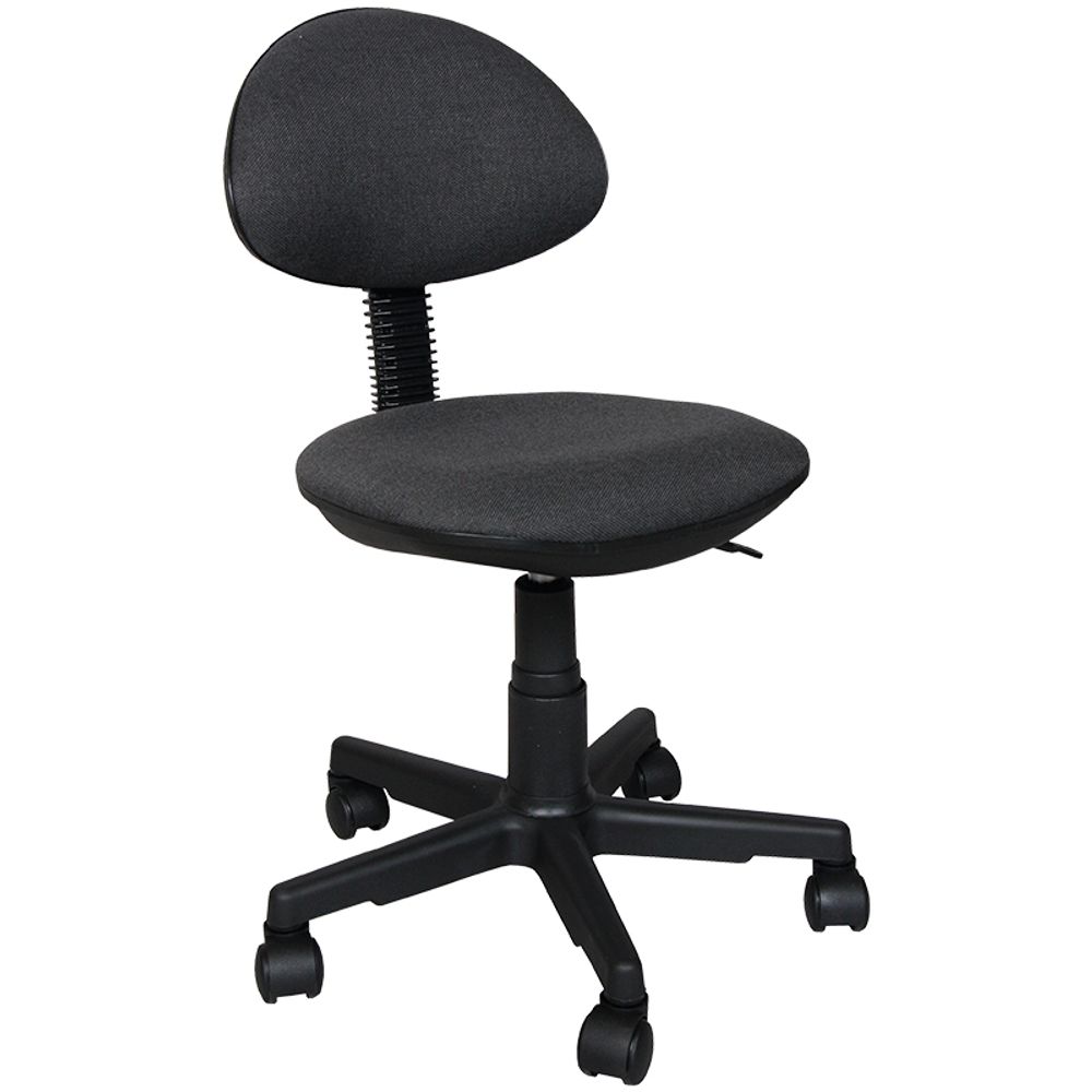 Кресло оператора "Стар", PL, без подлокотников, ткань серая