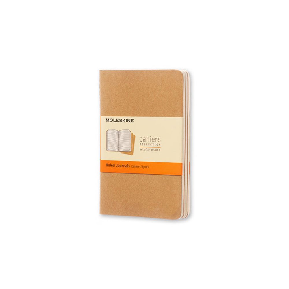 Блокнот Moleskine Cahier Pocket бежевый (QP411)