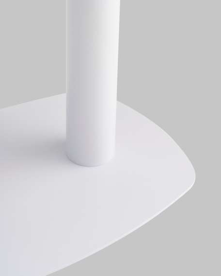 Журнальный столик Eanna L металл белый