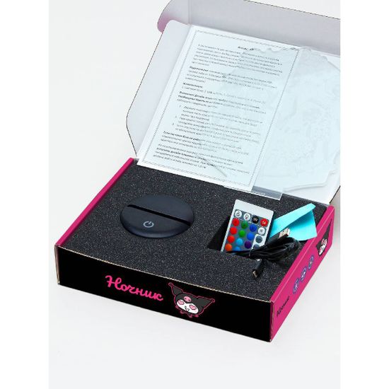 3D лампа Ночник Куроми kinokorock - Kuromi