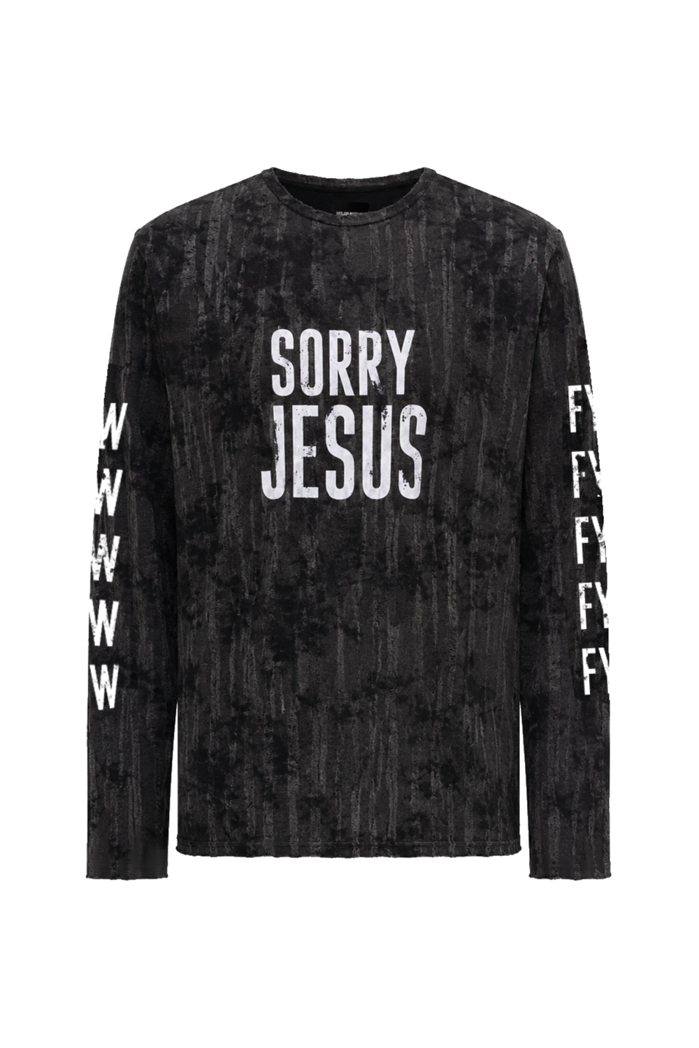 Лонгслив SORRY JESUS