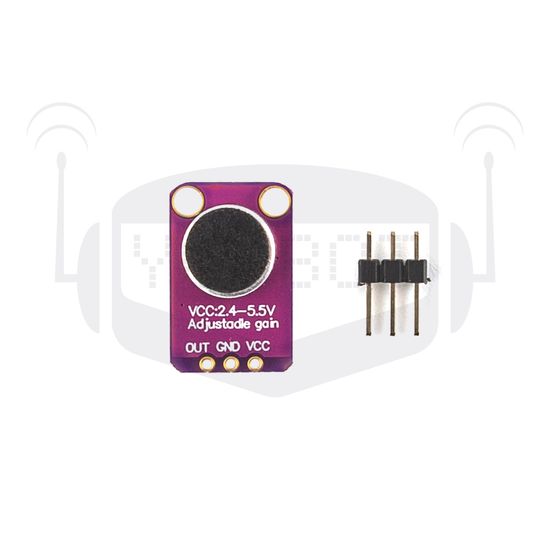 GY-MAX4466, модуль с микрофоном CMA-4544PF-W