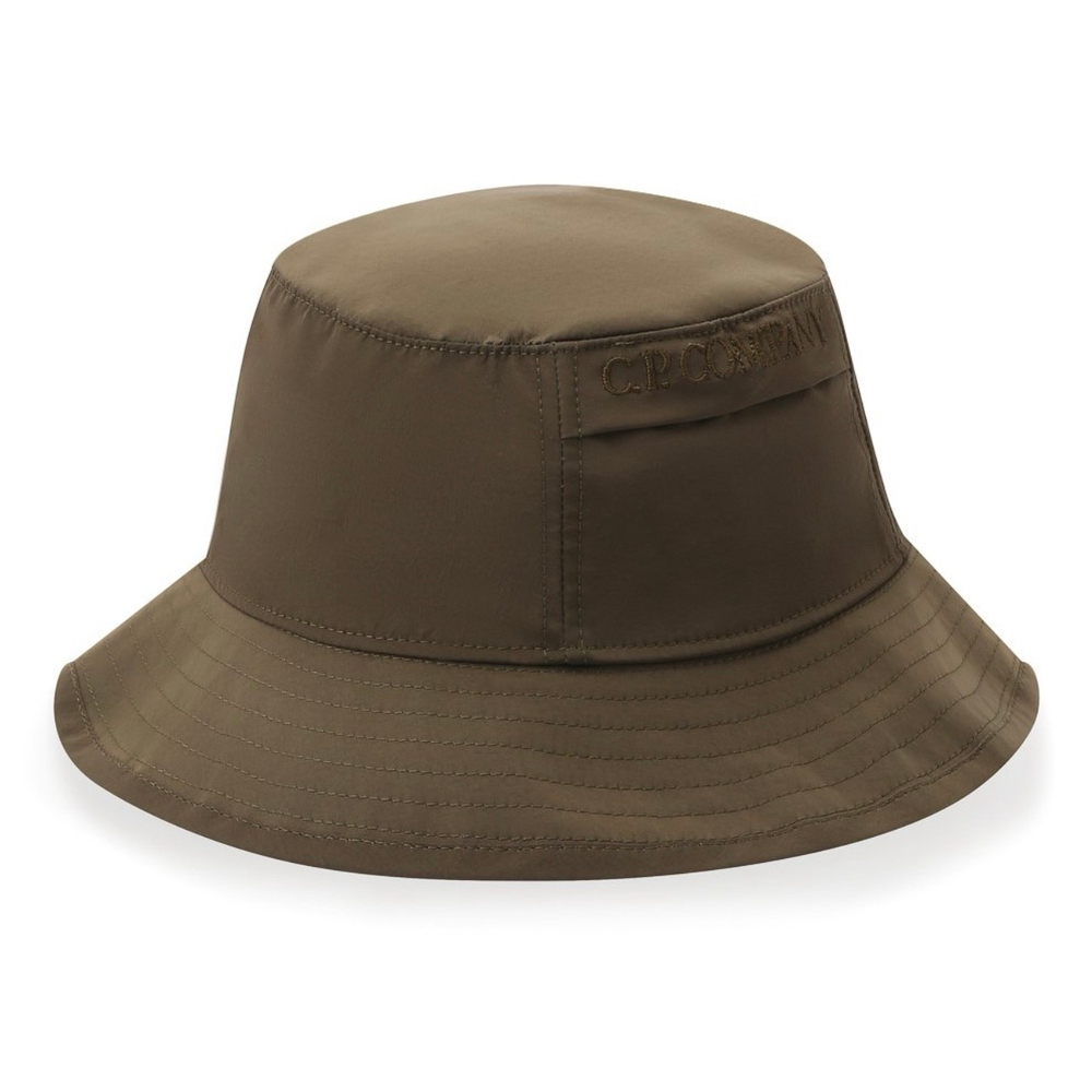 C.P. Company Chrome Bucket Hat Total Eclipse