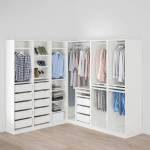 Угловой шкаф - IKEA PAX/ПАКС ИКЕА, 201х213х210,5 см, белый