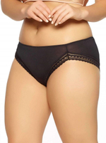 Трусики с высоким вырезом по линии бедер (Размер: XL) (Цвет: темно-синий)