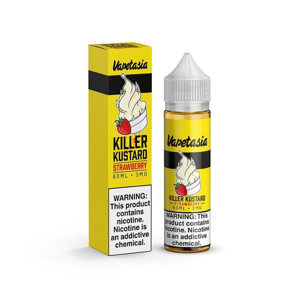 Купить Жидкость для электронной сигареты Vapetasia Killer Kustard - Strawberry 60 ml (Original)