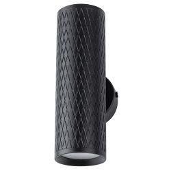 Светильник декоративный настенный ЭРА WL46 BK под лампу MR16 GU10 IP20 черный | Настенная подсветка