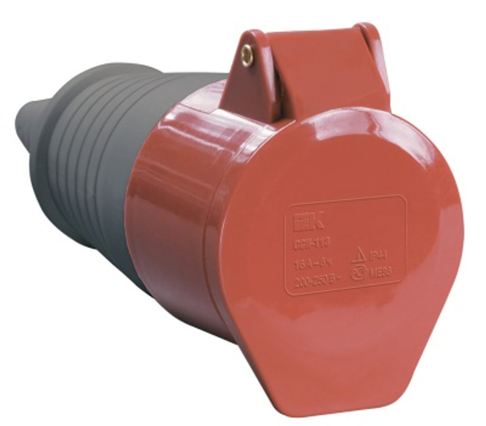 Розетка 225 переносная ЗР+РЕ+N 32А 380В IP44