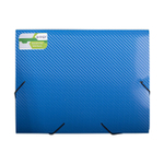 Папка на резинке Alingar, A4, 240х330х33 мм, 600 мкм, ассорти,текстура диагональ , "Caviar"