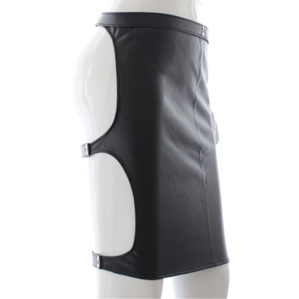 Эротическая юбка черная Romeo Rossi 9128