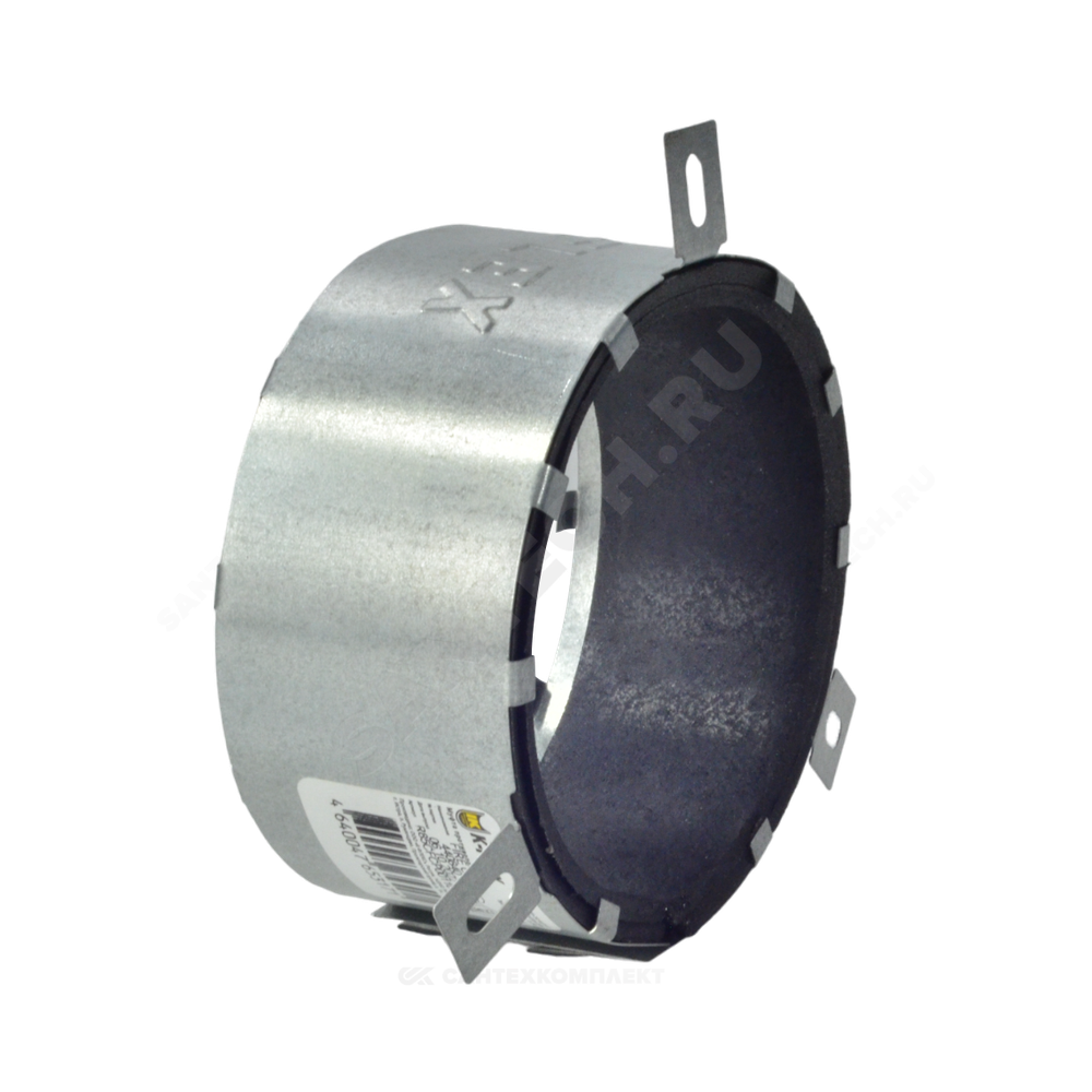 Муфта противопожарная сталь оц Дн 20 для труб FIRE CP серая K-flex R85CFCP00020