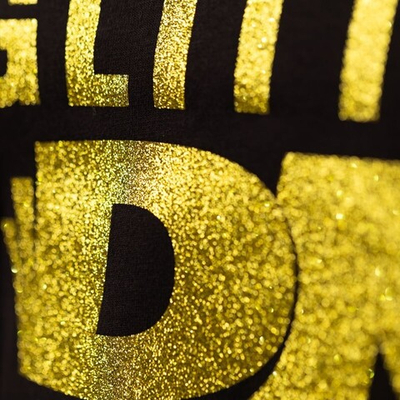 Пленка PROFI FLEX Glitter (DMGL-11) Gold, 1м