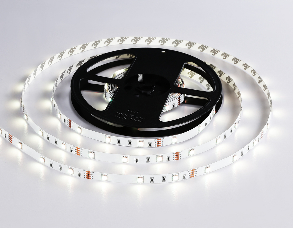 GS2401 5050 30Led/ 7.2W m/ 12V IP20 RGB/ 5000*10*1.87mm (4 конт.) комплект