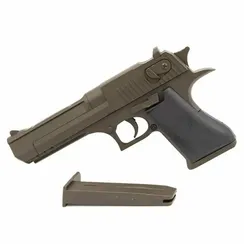 Пистолет пневматический металлический Airsoft Gun зеленый K111D