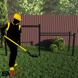 Монтаж уличных брусьев Sv Sport (УБ-4)