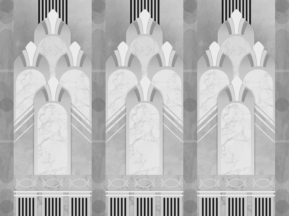 Дизайнерские обои Wall Street Deco